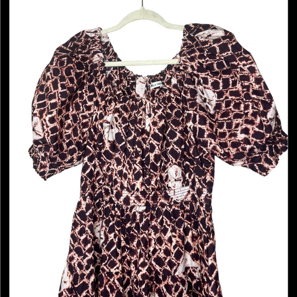 ULLA JOHNSON Celia Dress in Henna size 2 - Picture 5 of 10